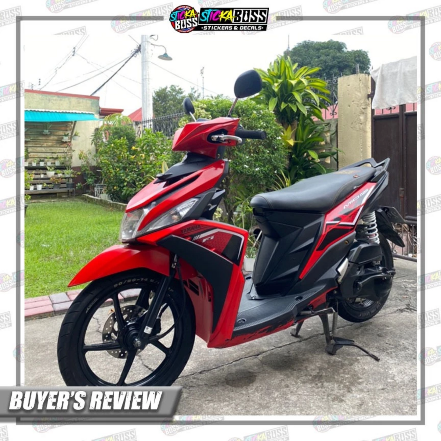 Mio i 125 Stock Decals M3 (Malaysian Concept)【WITH FREEBIES】