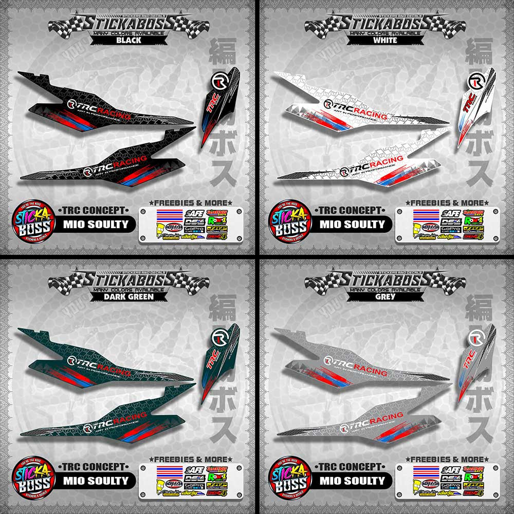 MIO SOULTY STICKER DECALS ( TRC CONCEPT ) 【WITH FREEBIES】