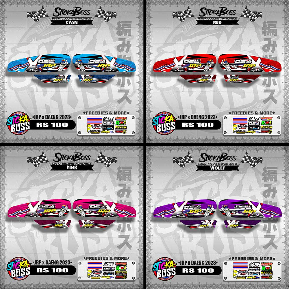RS 100 DECALS ( JRP x DAENG 2023 )【WITH FREEBIES】