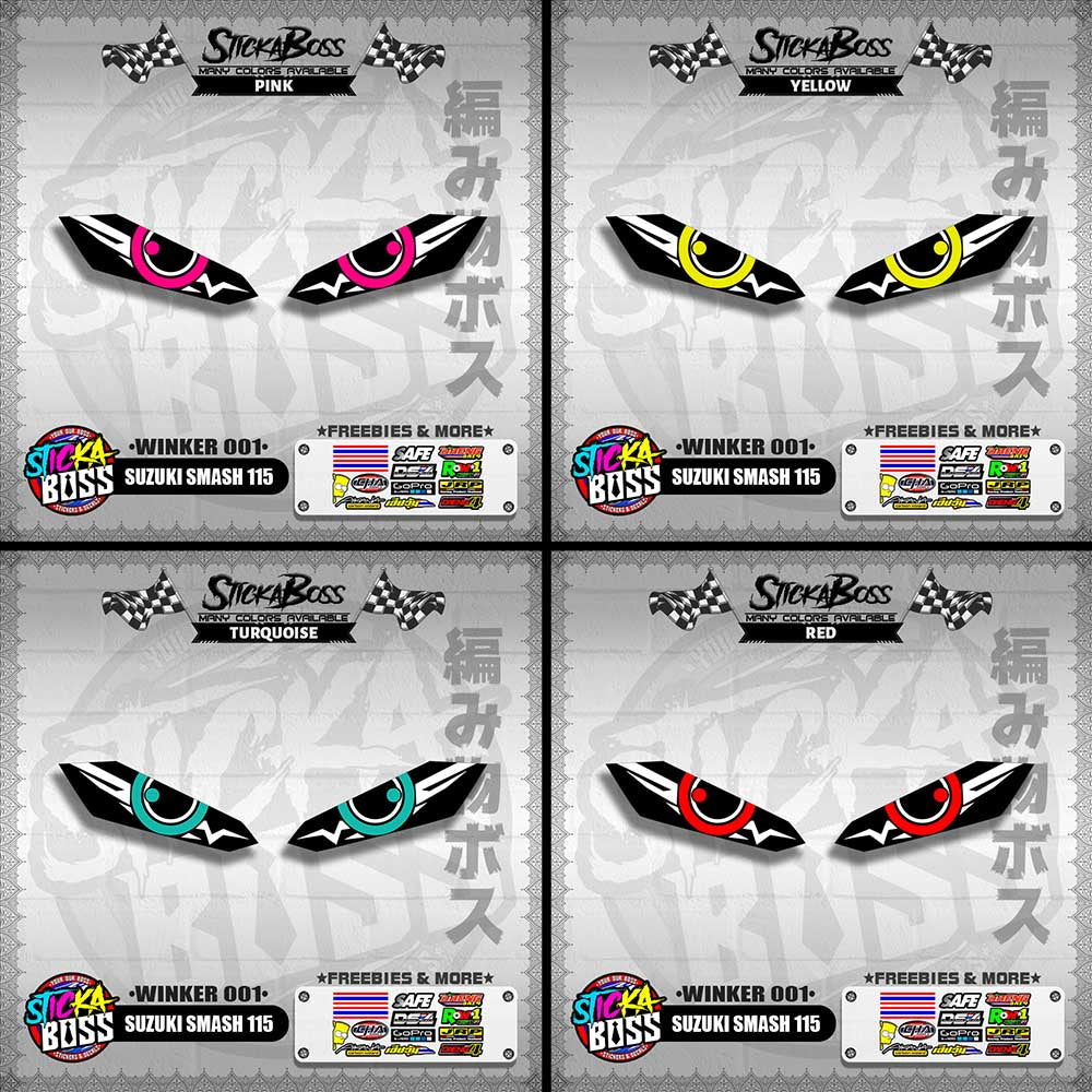 SMASH 115 (WINKER 001) TRANSPARENT【WITH FREEBIES】