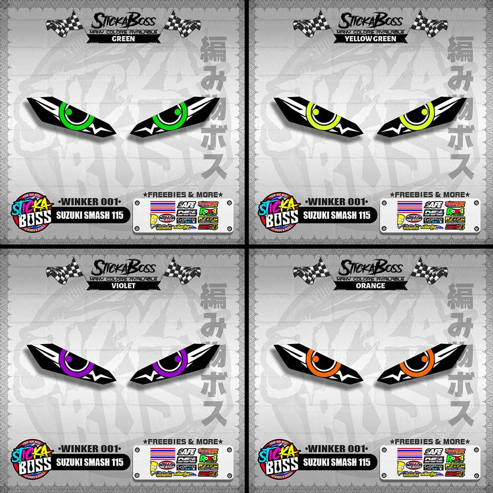 SMASH 115 (WINKER 001) TRANSPARENT【WITH FREEBIES】
