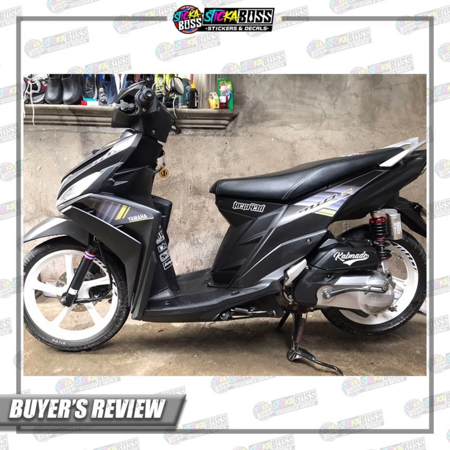 MIO I 125 M3 STOCK DECALS ( 2022 DESIGN )【WITH FREEBIES】