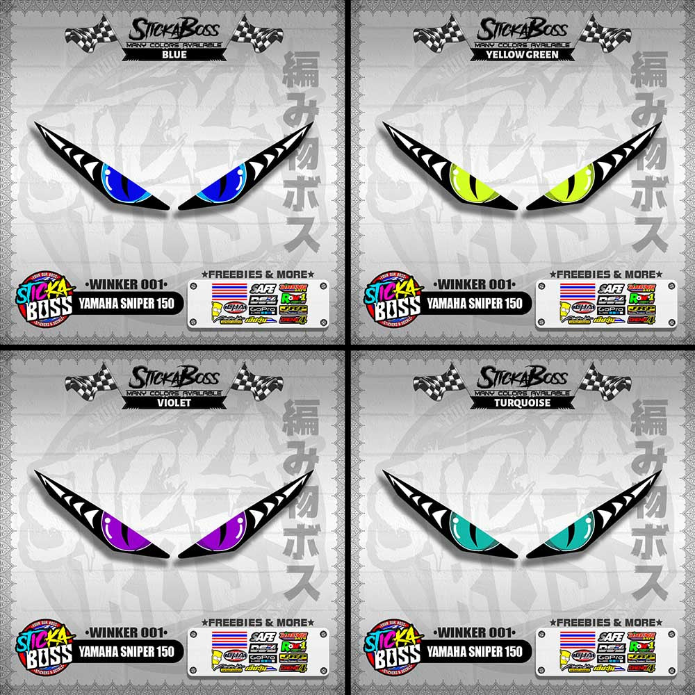 SNIPER 150 (WINKER 001) TRANSPARENT【WITH FREEBIES】