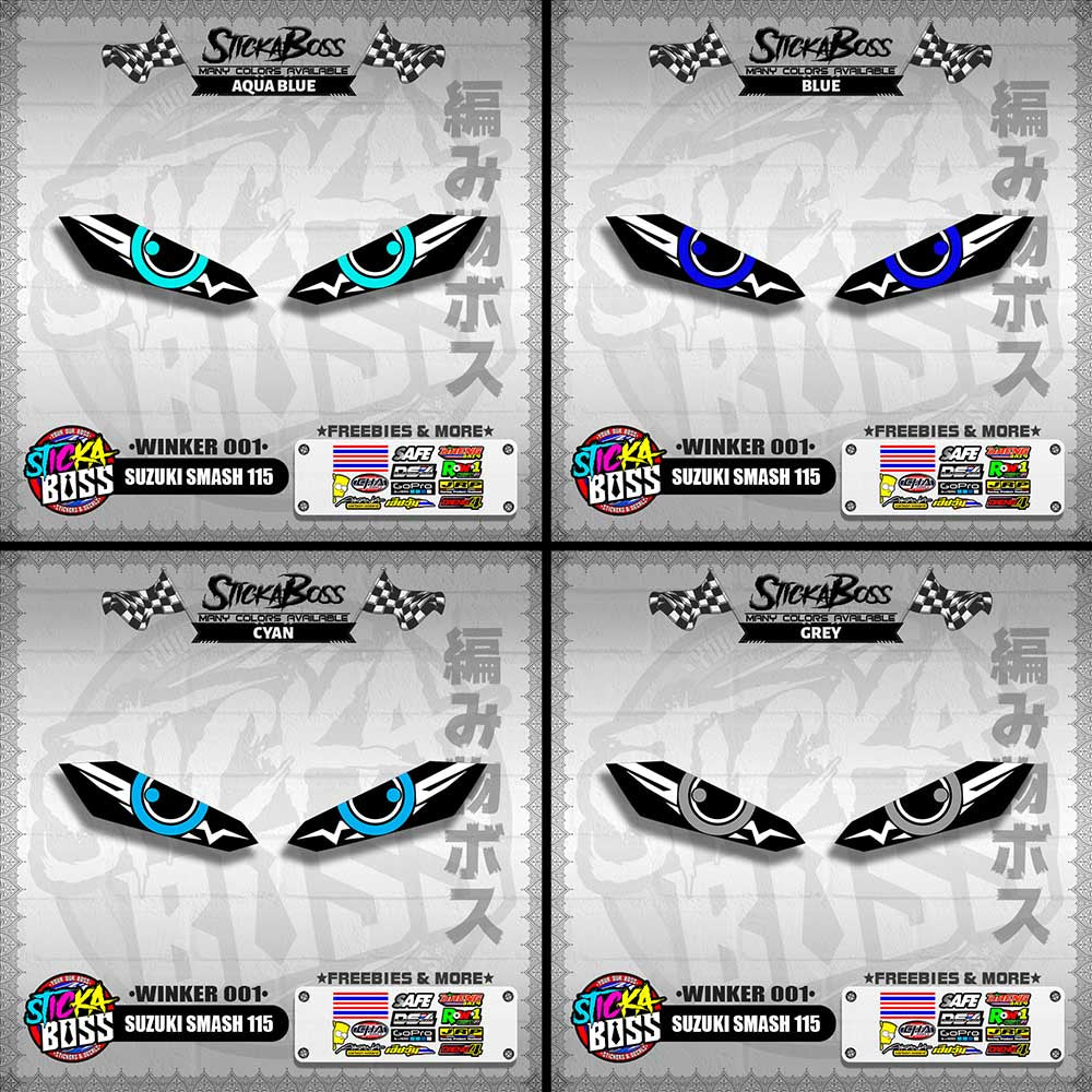 SMASH 115 (WINKER 001) TRANSPARENT【WITH FREEBIES】