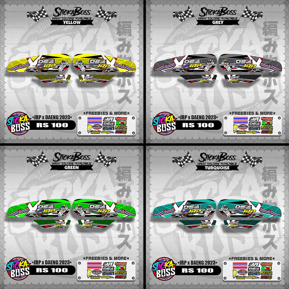 RS 100 DECALS ( JRP x DAENG 2023 )【WITH FREEBIES】