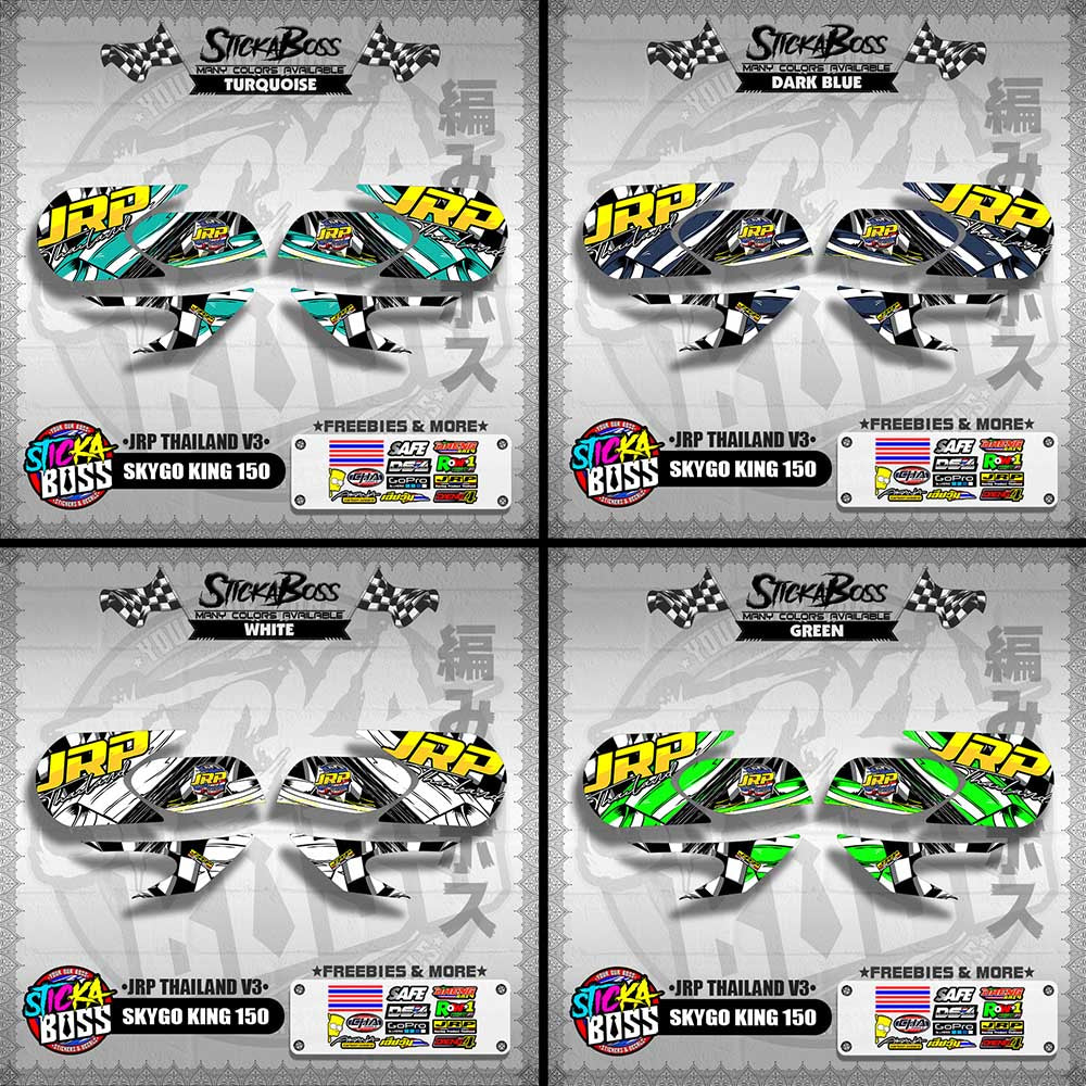 SKYGO KING 150 DECALS ( JRP THAILAND V3 )【WITH FREEBIES】