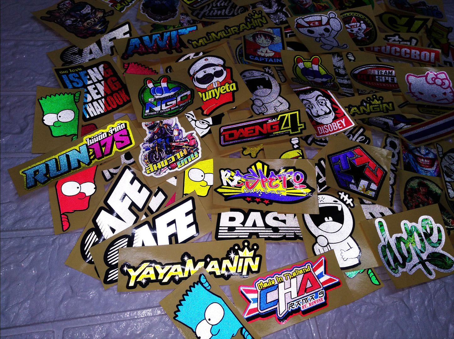 ARAI HELMET STICKER | 3M REFLECTIVE STICKER | PREMIUM LAMINATED【PREMIUM QUALITY】
