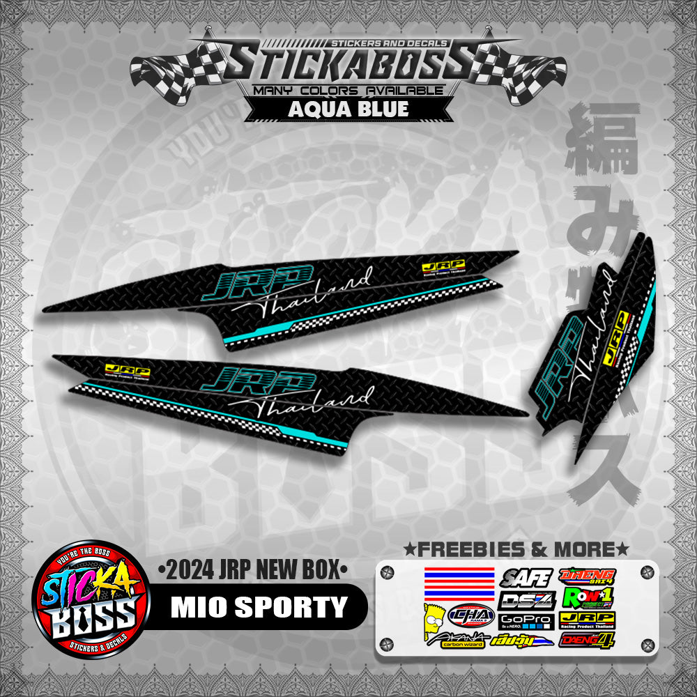MIO SPORTY STICKER DECALS ( 2024 JRP NEW BOX )【WITH FREEBIES】