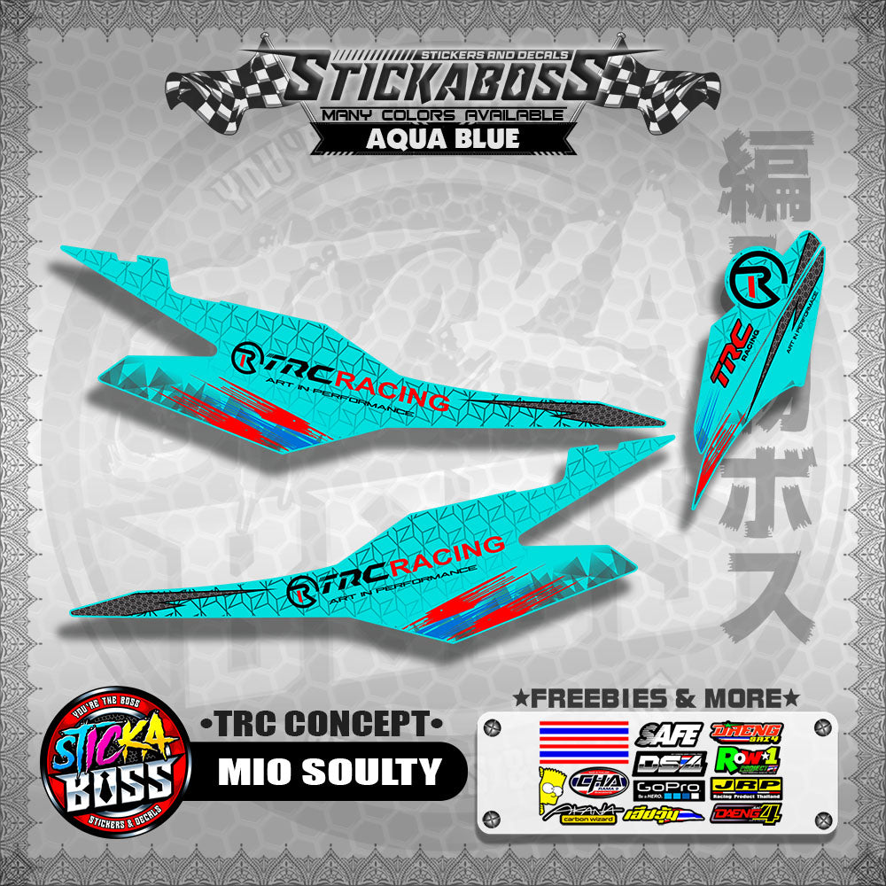 MIO SOULTY STICKER DECALS ( TRC CONCEPT ) 【WITH FREEBIES】