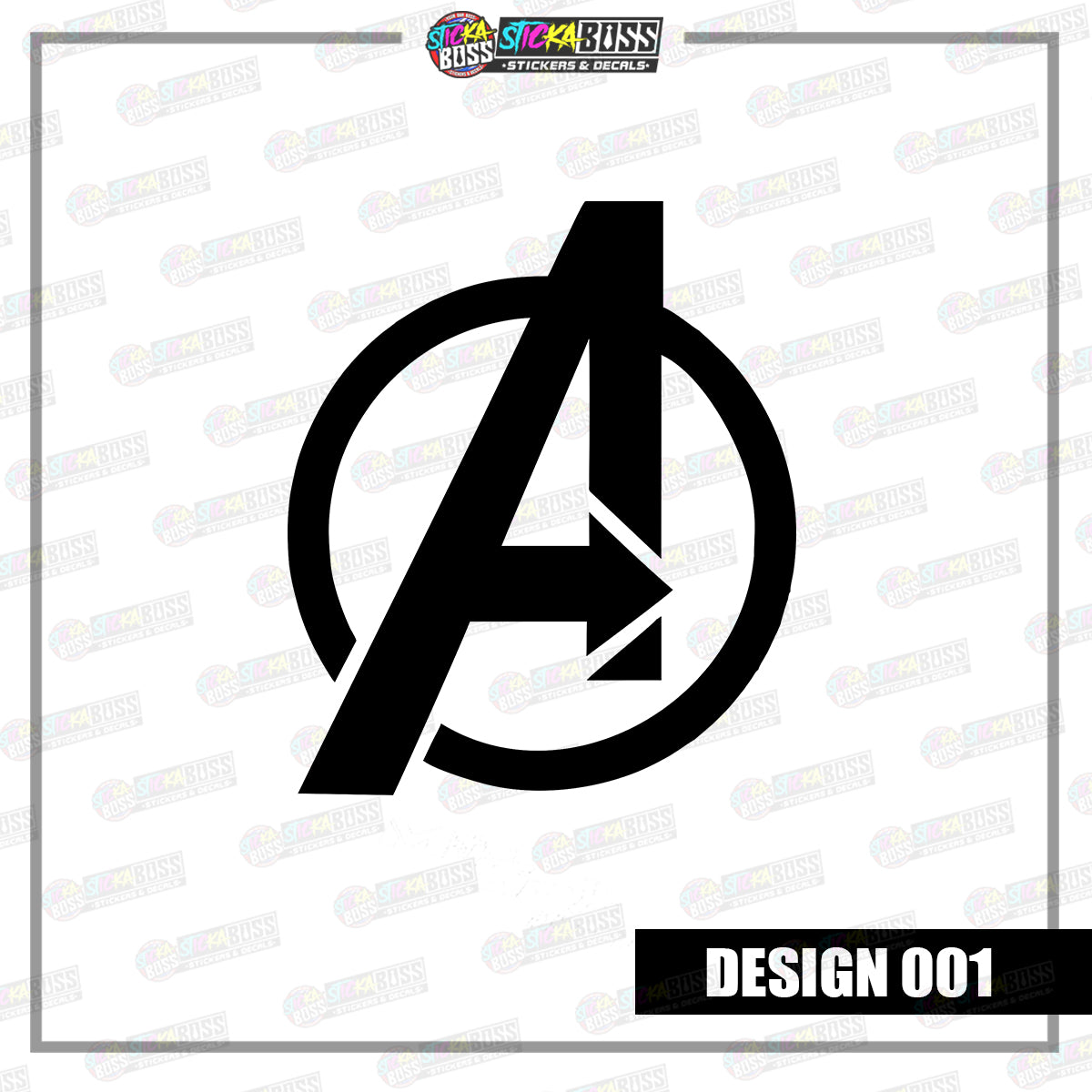 ASSORTED P1 | VINYL CUT-OUT STICKER ( ANIME VINYL STICKER DECALS )【Stickaboss】