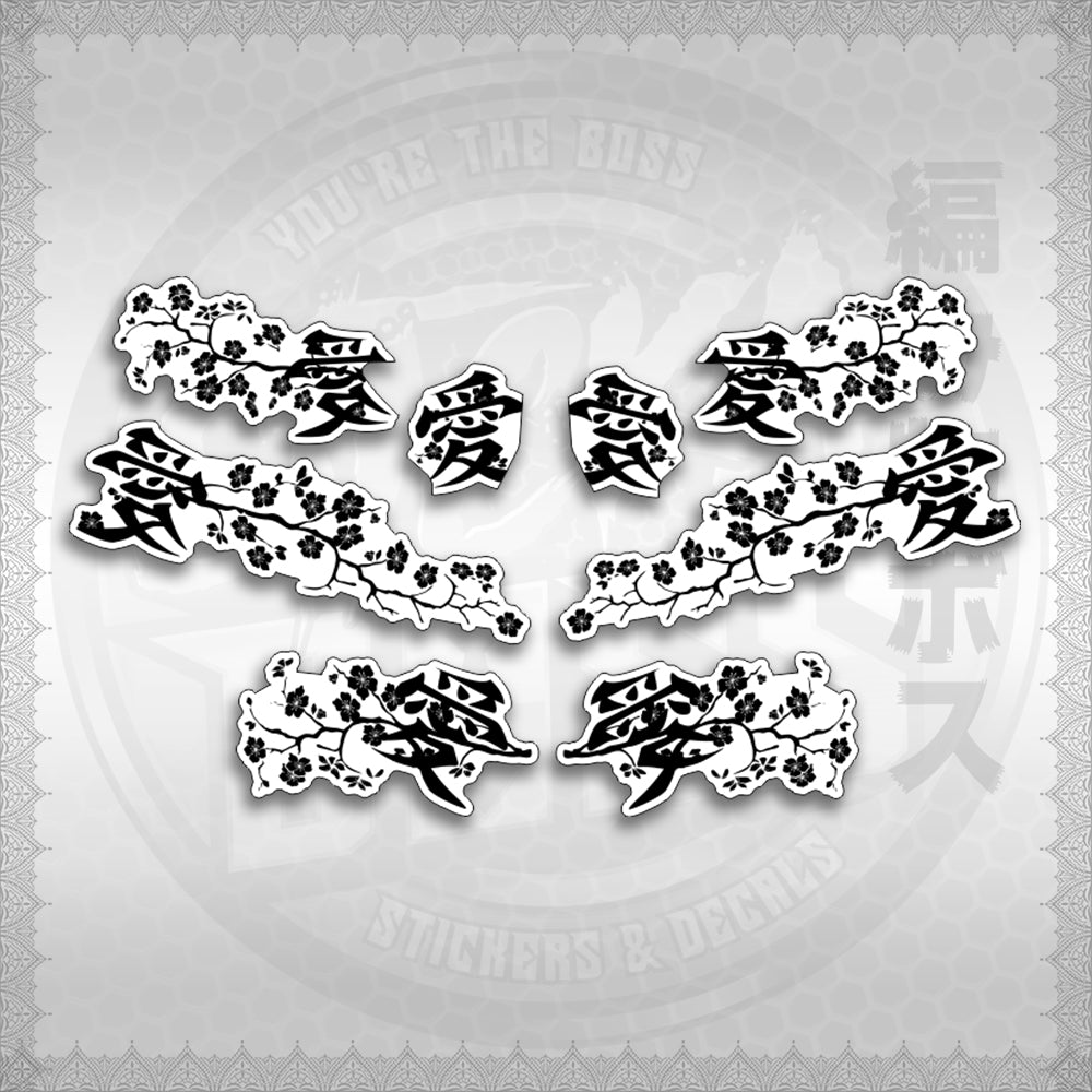 STICKER DECALS for NMAX V2 INDO FOR WHITE (NV2FWSAXFL) By STICKABOSS (SOFIE LAMINATED WATERPROOF)