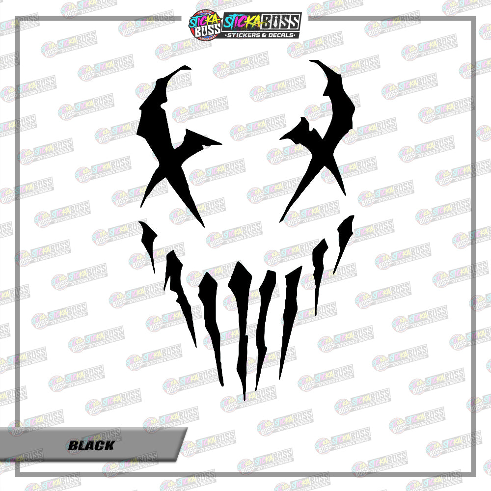 GHOST CLAW ( VINYL CUT-OUT STICKER DECALS )【Stickaboss】
