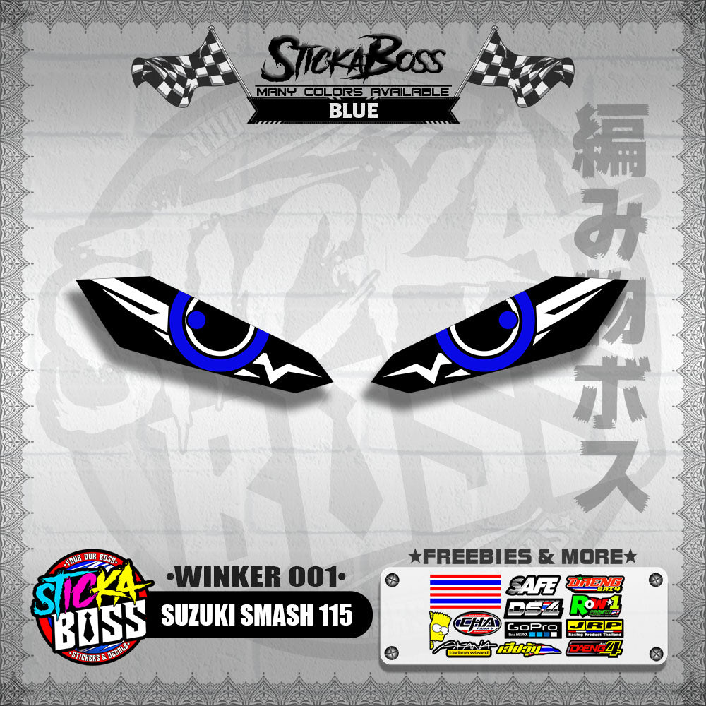 SMASH 115 (WINKER 001) TRANSPARENT【WITH FREEBIES】