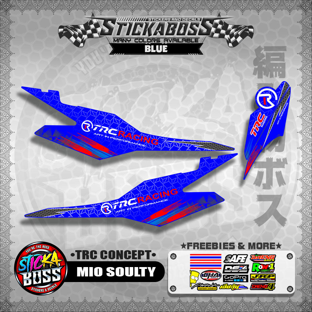 MIO SOULTY STICKER DECALS ( TRC CONCEPT ) 【WITH FREEBIES】