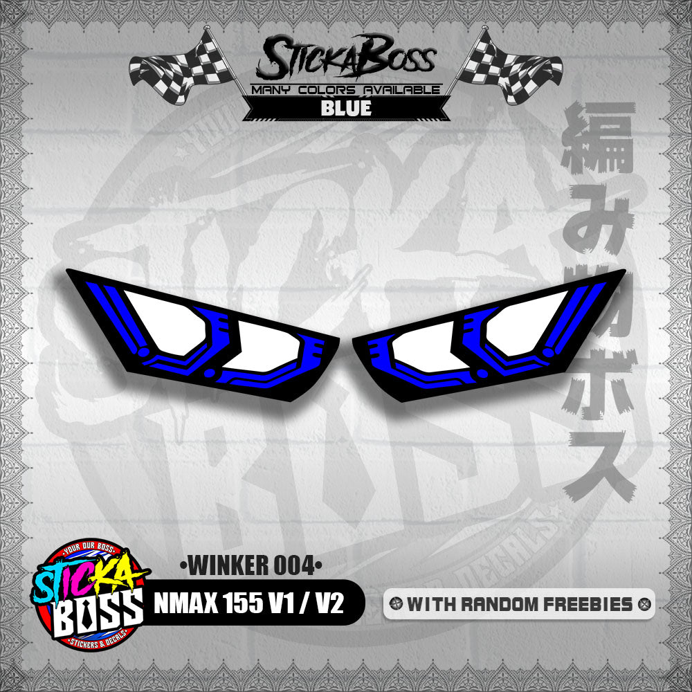 NMAX 155 V1 / V2 (WINKER 004) TRANSPARENT【WITH FREEBIES】