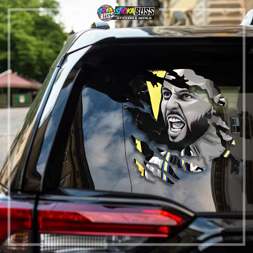 NBA PLAYERS | ANIME SCRATCH STICKER【VINYL PRINTED】( LAMINATED / WATERPROOF )【Stickaboss】