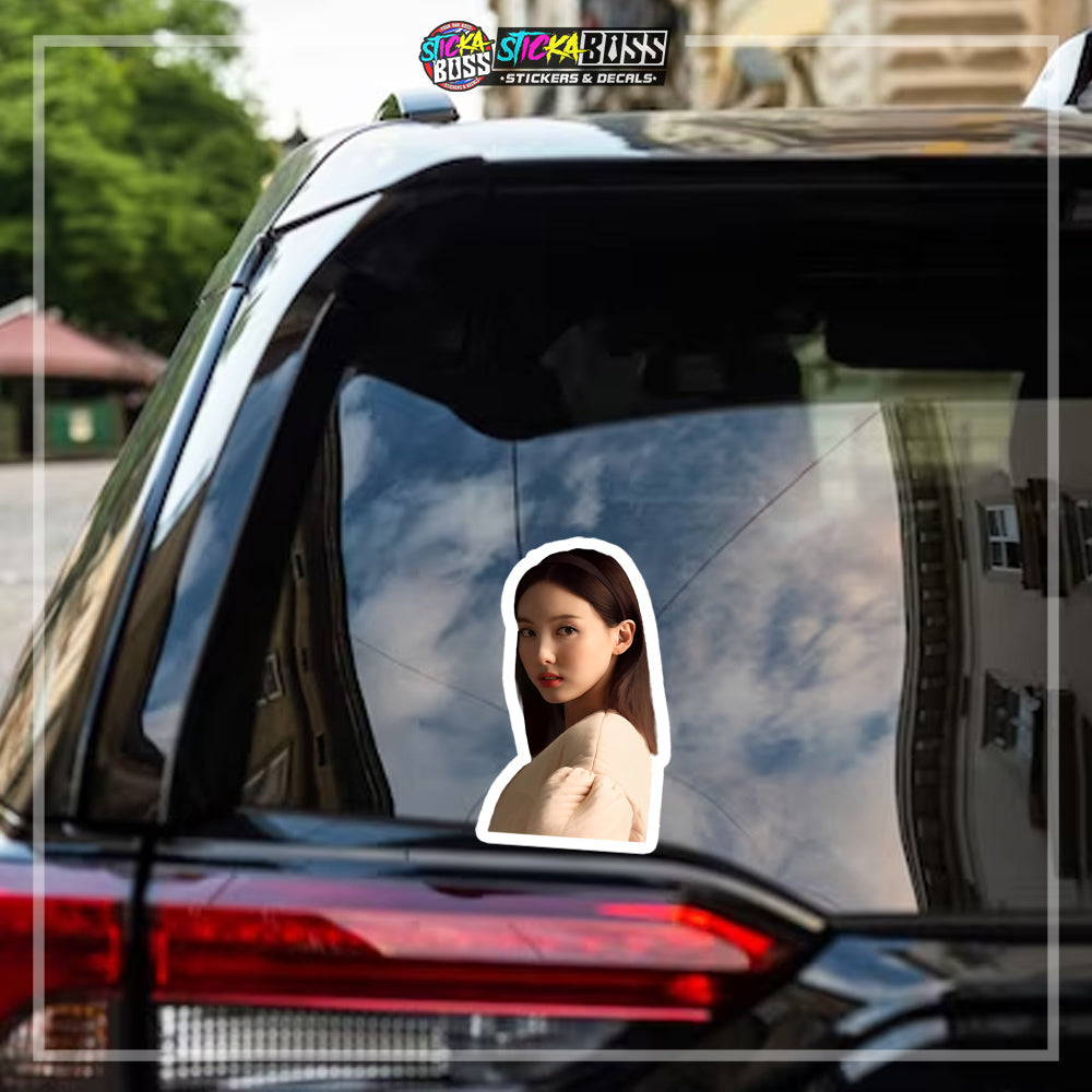 KPOP-TWICE | VINYL STICKER【VINYL PRINTED】( LAMINATED / WATERPROOF ) (Copy)