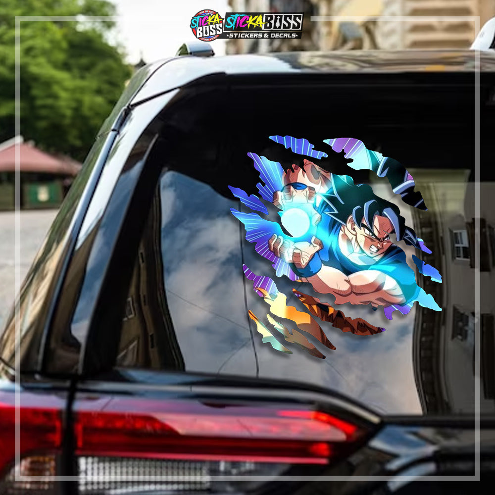 DRAGON BALL | ANIME SCRATCH STICKER【VINYL PRINTED】( LAMINATED / WATERPROOF )【Stickaboss】