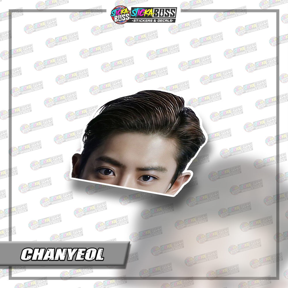 EXO | PEEKER STICKER【VINYL PRINTED】( LAMINATED / WATERPROOF )