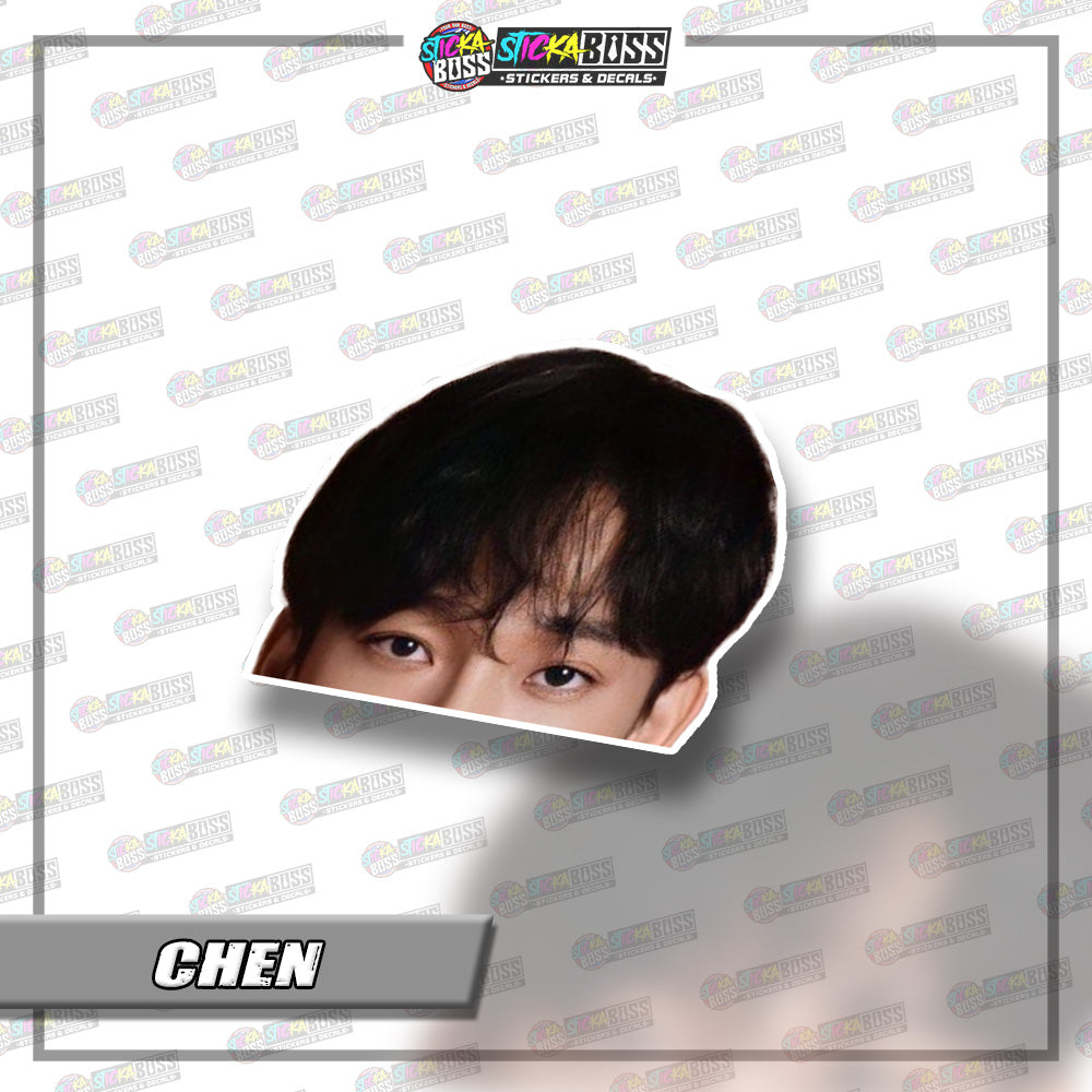 EXO | PEEKER STICKER【VINYL PRINTED】( LAMINATED / WATERPROOF )