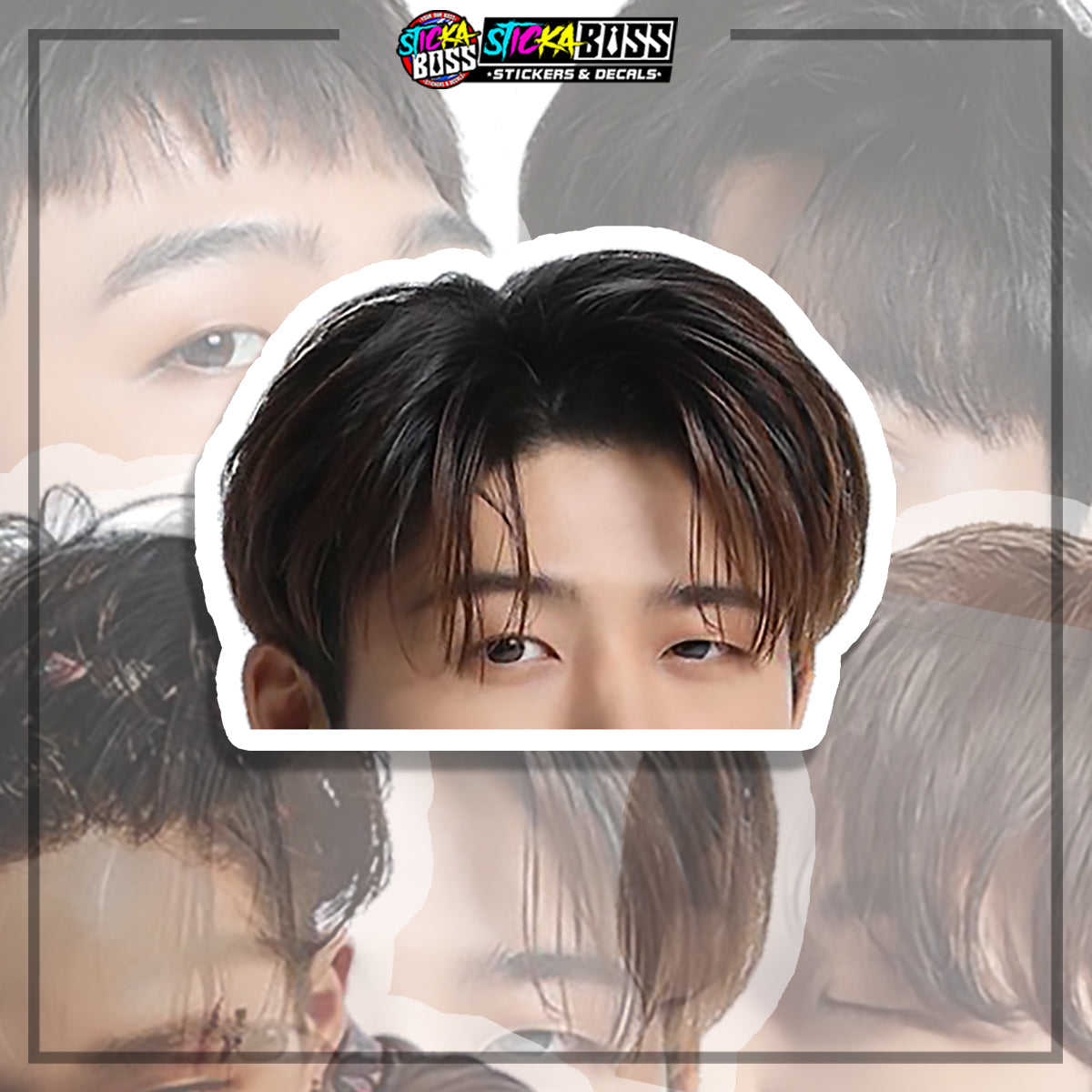 IKON | PEEKER STICKER【VINYL PRINTED】( LAMINATED / WATERPROOF )