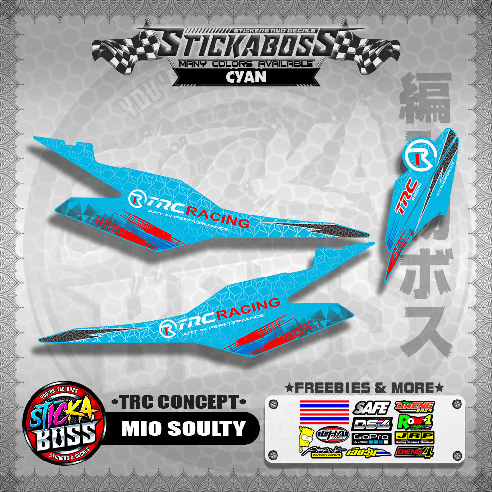 MIO SOULTY STICKER DECALS ( TRC CONCEPT ) 【WITH FREEBIES】