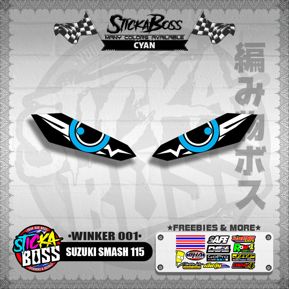 SMASH 115 (WINKER 001) TRANSPARENT【WITH FREEBIES】