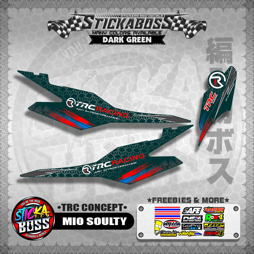 MIO SOULTY STICKER DECALS ( TRC CONCEPT ) 【WITH FREEBIES】