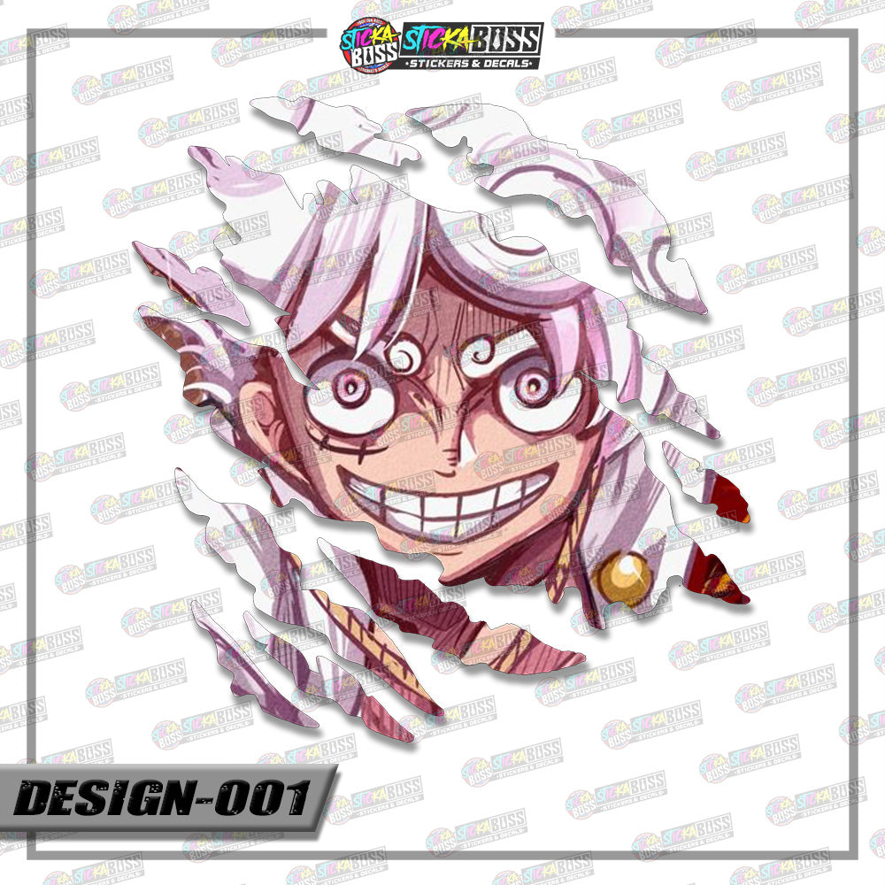 ONE PIECE PART 2 | ANIME SCRATCH STICKER【VINYL PRINTED】( LAMINATED / WATERPROOF )【Stickaboss】