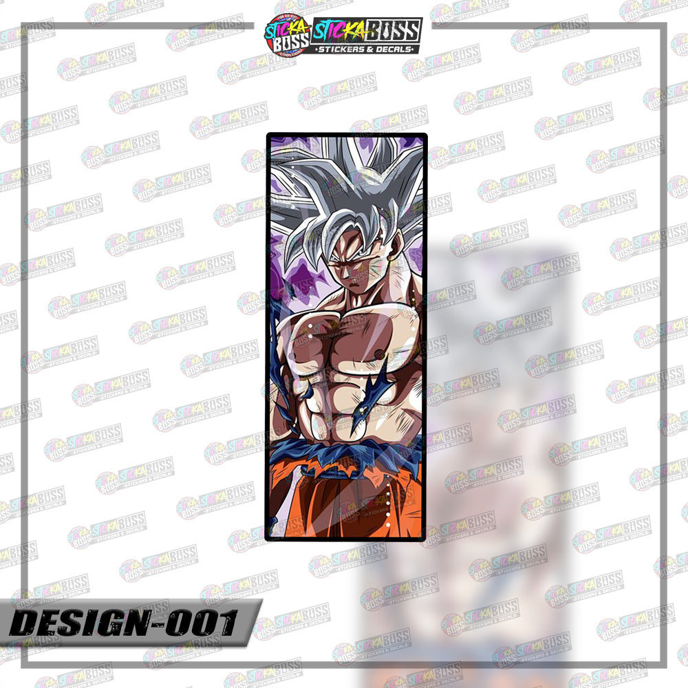DRAGONBALL | RECTANGLE SIZE VINYL STICKER 【VINYL PRINTED】( LAMINATED / WATERPROOF )