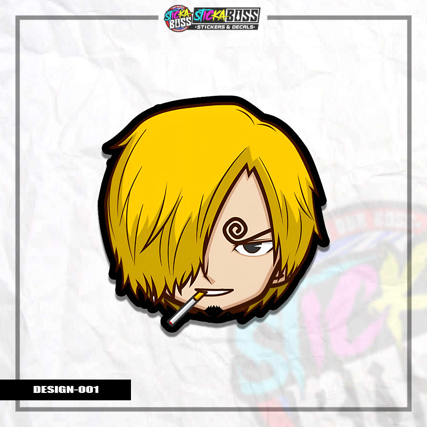 NARUTO | ANIME STICKER HEADS ( ANIME VINYL STICKER DECALS )【Stickaboss】 (Copy)