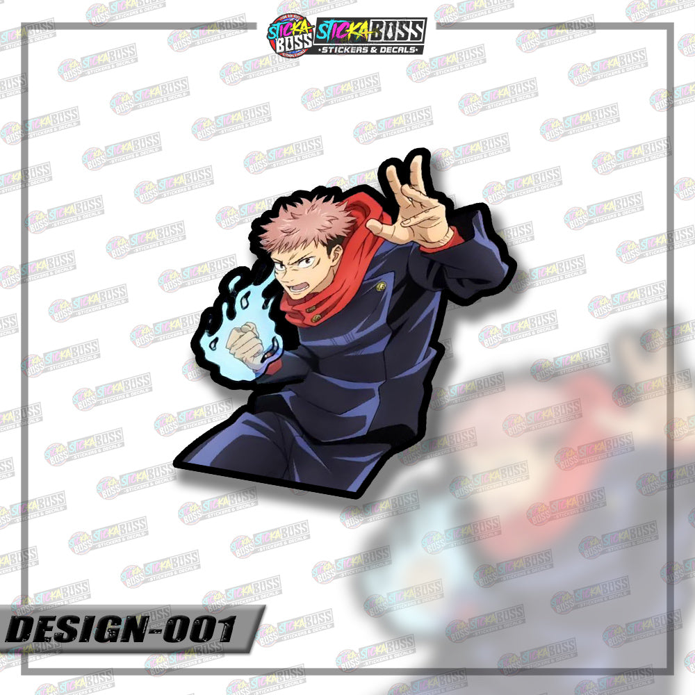 JUJUTSU KAISEN | VINYL STICKER【VINYL PRINTED】( LAMINATED / WATERPROOF )