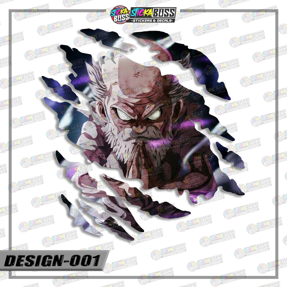 FAIRYTAIL | ANIME SCRATCH STICKER【VINYL PRINTED】( LAMINATED / WATERPROOF )【Stickaboss】