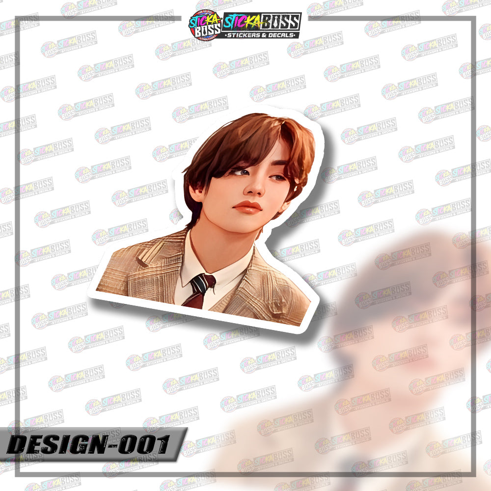 KPP-BTS | VINYL STICKER【VINYL PRINTED】( LAMINATED / WATERPROOF ) (Copy)
