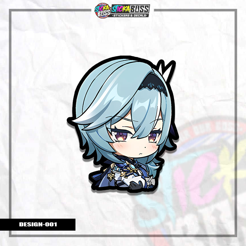 GENSHIN | ANIME STICKER HEADS ( ANIME VINYL STICKER DECALS )【Stickaboss】