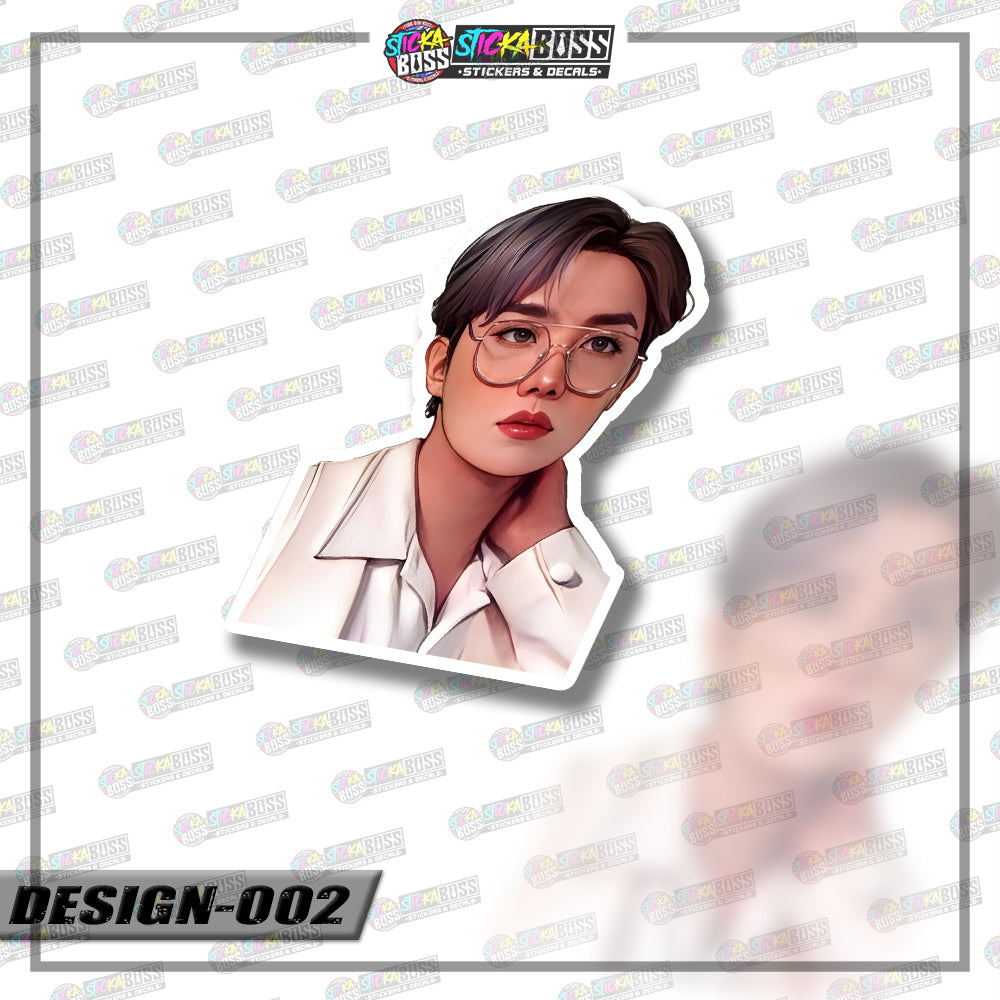 KPP-BTS | VINYL STICKER【VINYL PRINTED】( LAMINATED / WATERPROOF ) (Copy)