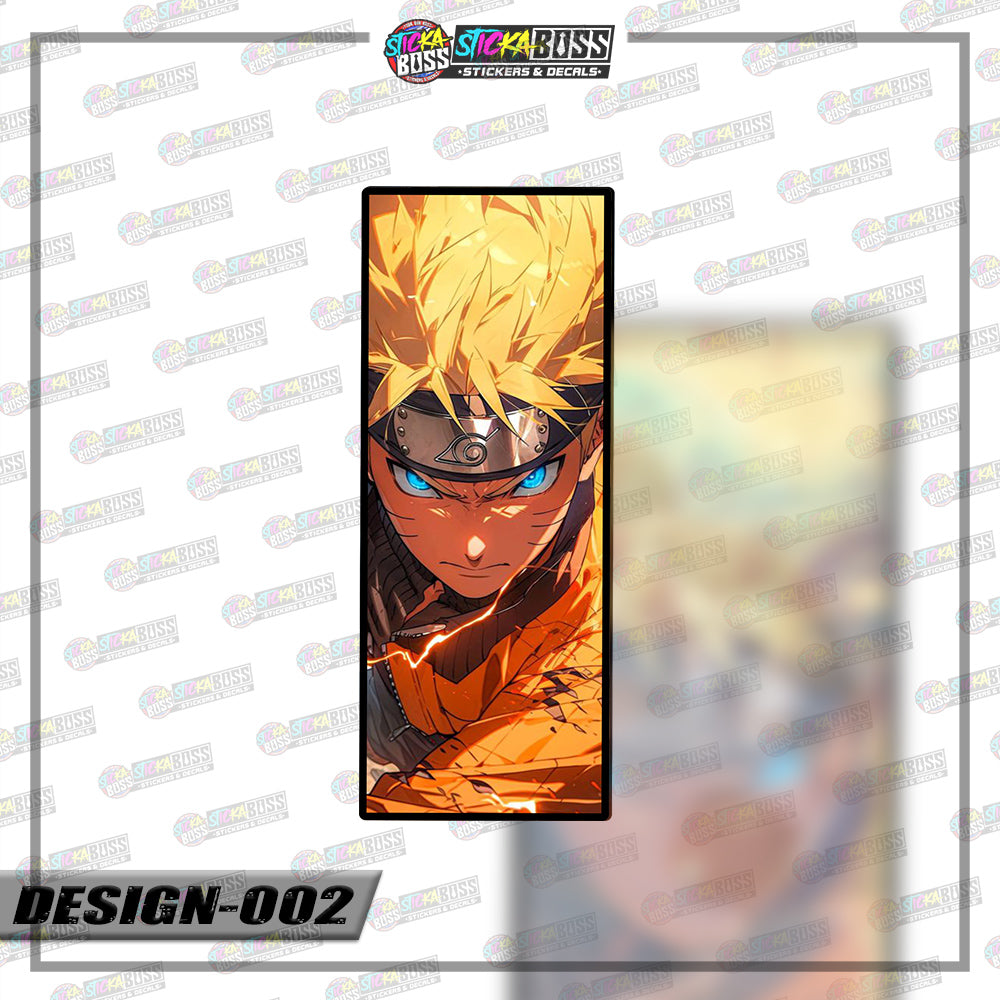 NARUTO | RECTANGLE SIZE VINYL STICKER 【VINYL PRINTED】( LAMINATED / WATERPROOF )