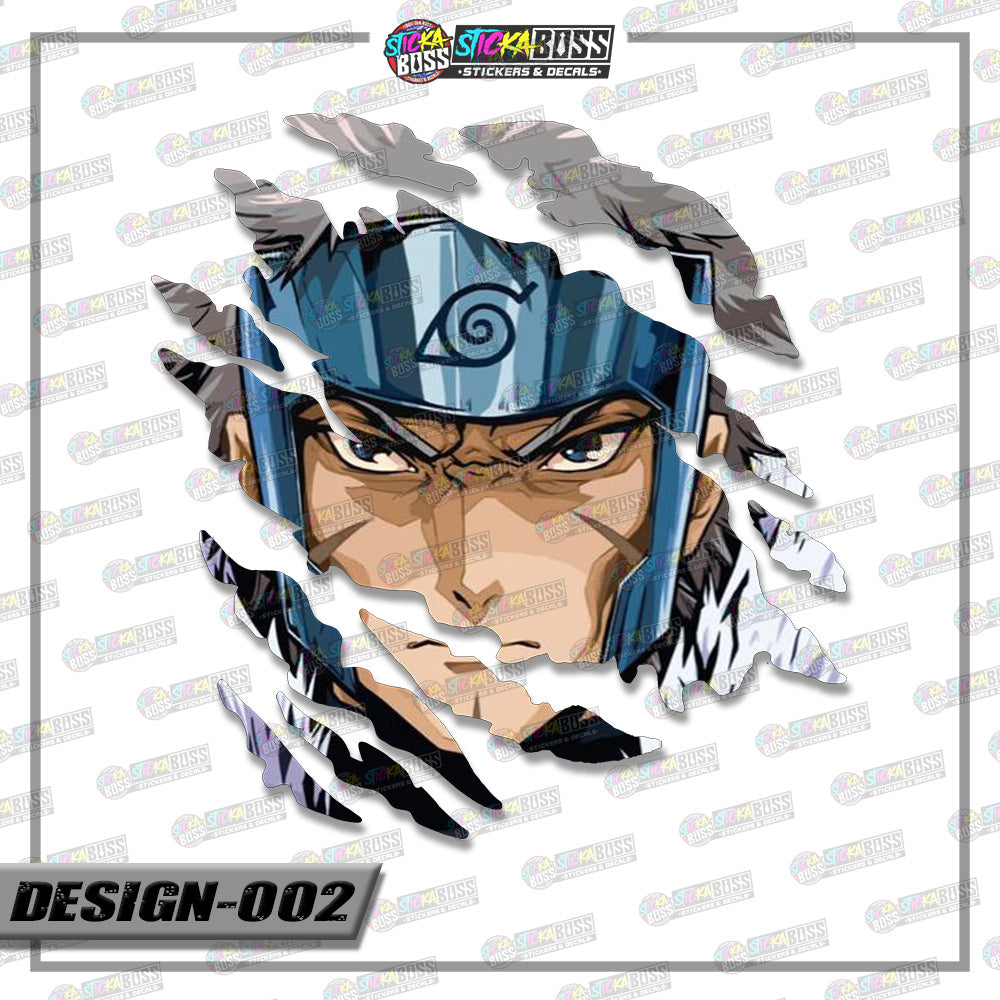 NARUTO PART 2 | ANIME SCRATCH STICKER【VINYL PRINTED】( LAMINATED / WATERPROOF )【Stickaboss】