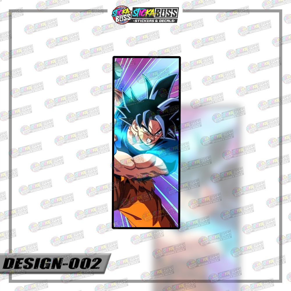 DRAGONBALL | RECTANGLE SIZE VINYL STICKER 【VINYL PRINTED】( LAMINATED / WATERPROOF )