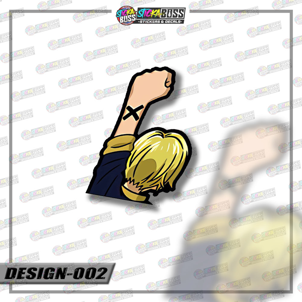 ONE PIECE P2 | VINYL STICKER【VINYL PRINTED】( LAMINATED / WATERPROOF ) (Copy)