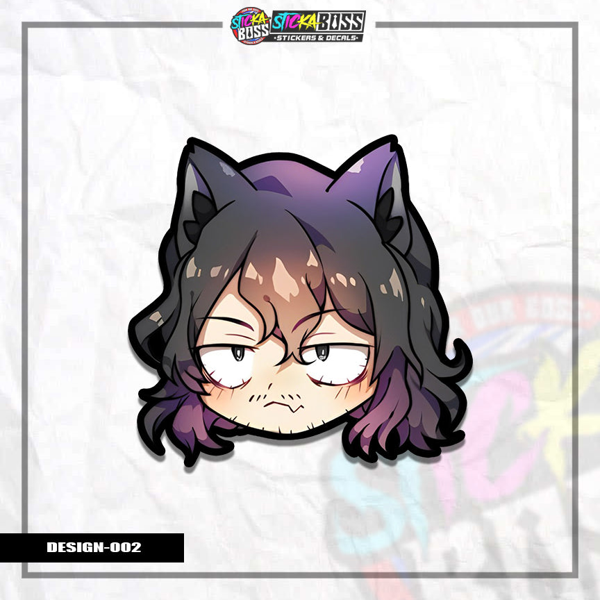 MY HERO ACADEMIA | ANIME STICKER HEADS ( ANIME VINYL STICKER DECALS )【Stickaboss】