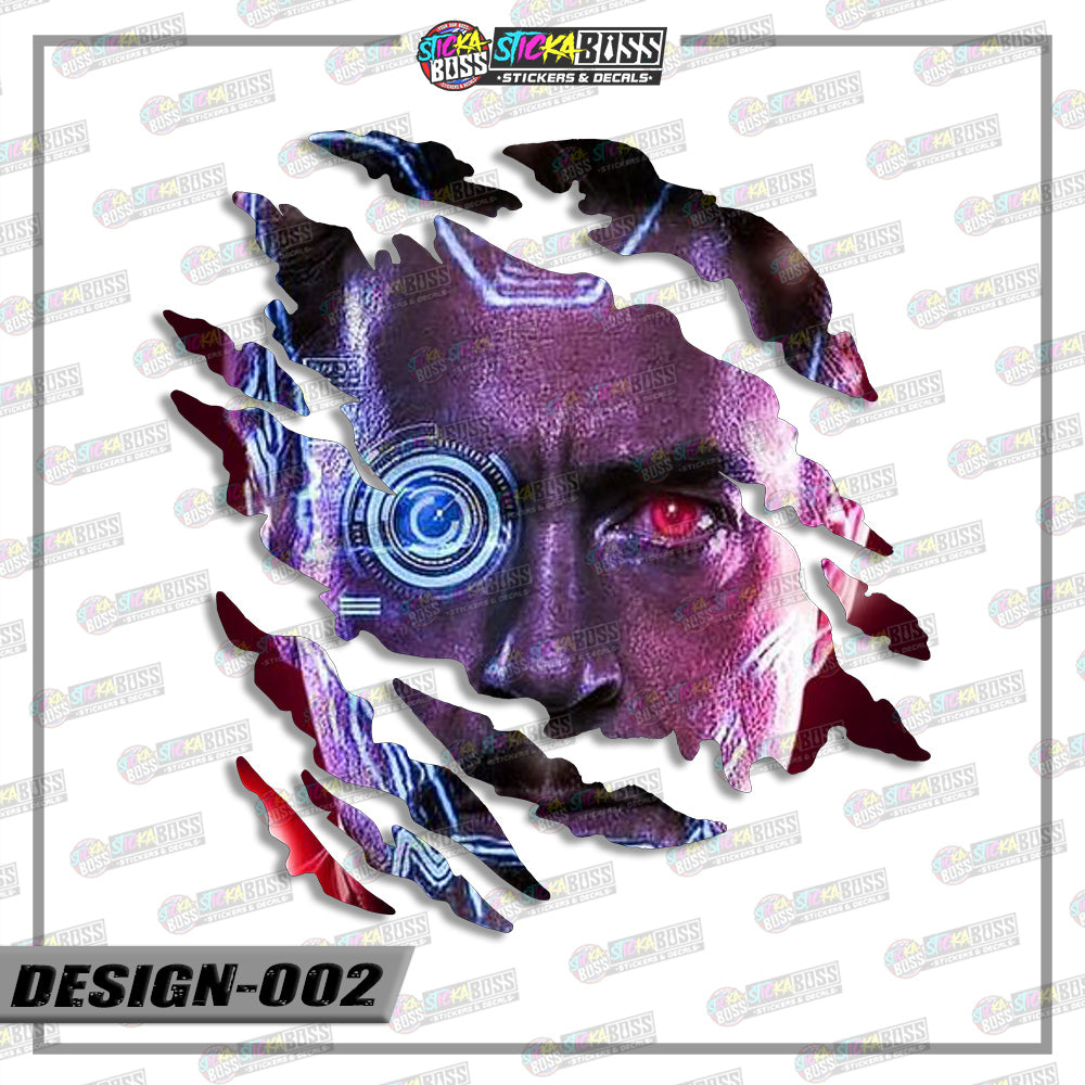 AVENGERS PART | ANIME SCRATCH STICKER【VINYL PRINTED】( LAMINATED / WATERPROOF )【Stickaboss】