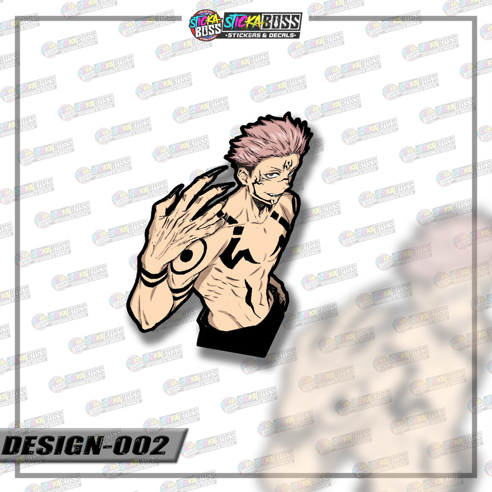 JUJUTSU KAISEN | VINYL STICKER【VINYL PRINTED】( LAMINATED / WATERPROOF )