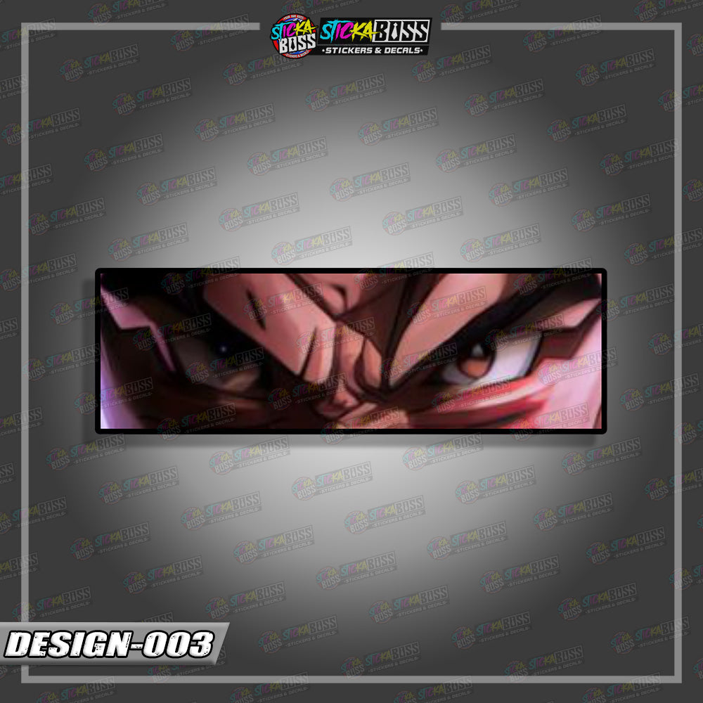 DRAGON BALL Z | ANIME EYE SLAP STICKER【VINYL PRINTED】( LAMINATED / WATERPROOF )