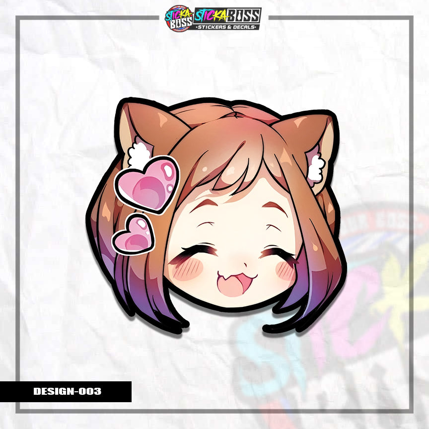 MY HERO ACADEMIA | ANIME STICKER HEADS ( ANIME VINYL STICKER DECALS )【Stickaboss】