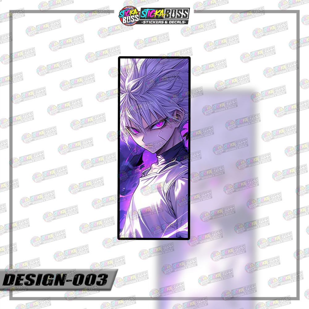 HUNTER X HUNTER | RECTANGLE SIZE VINYL STICKER 【VINYL PRINTED】( LAMINATED / WATERPROOF )