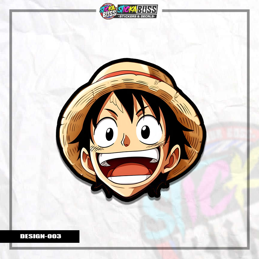 NARUTO | ANIME STICKER HEADS ( ANIME VINYL STICKER DECALS )【Stickaboss】 (Copy)