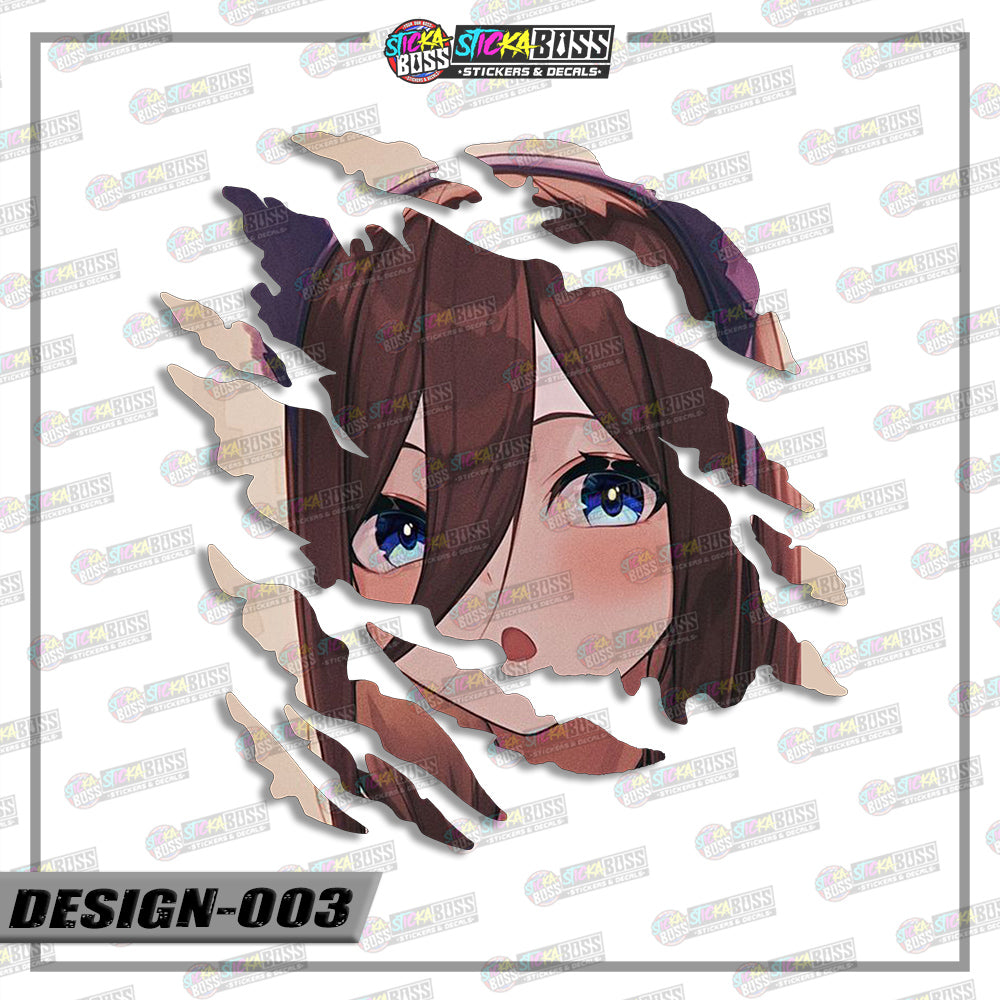 THE QUINTESSENTIAL QUINTUPLETS| ANIME SCRATCH STICKER【VINYL PRINTED】( LAMINATED / WATERPROOF )【Stick