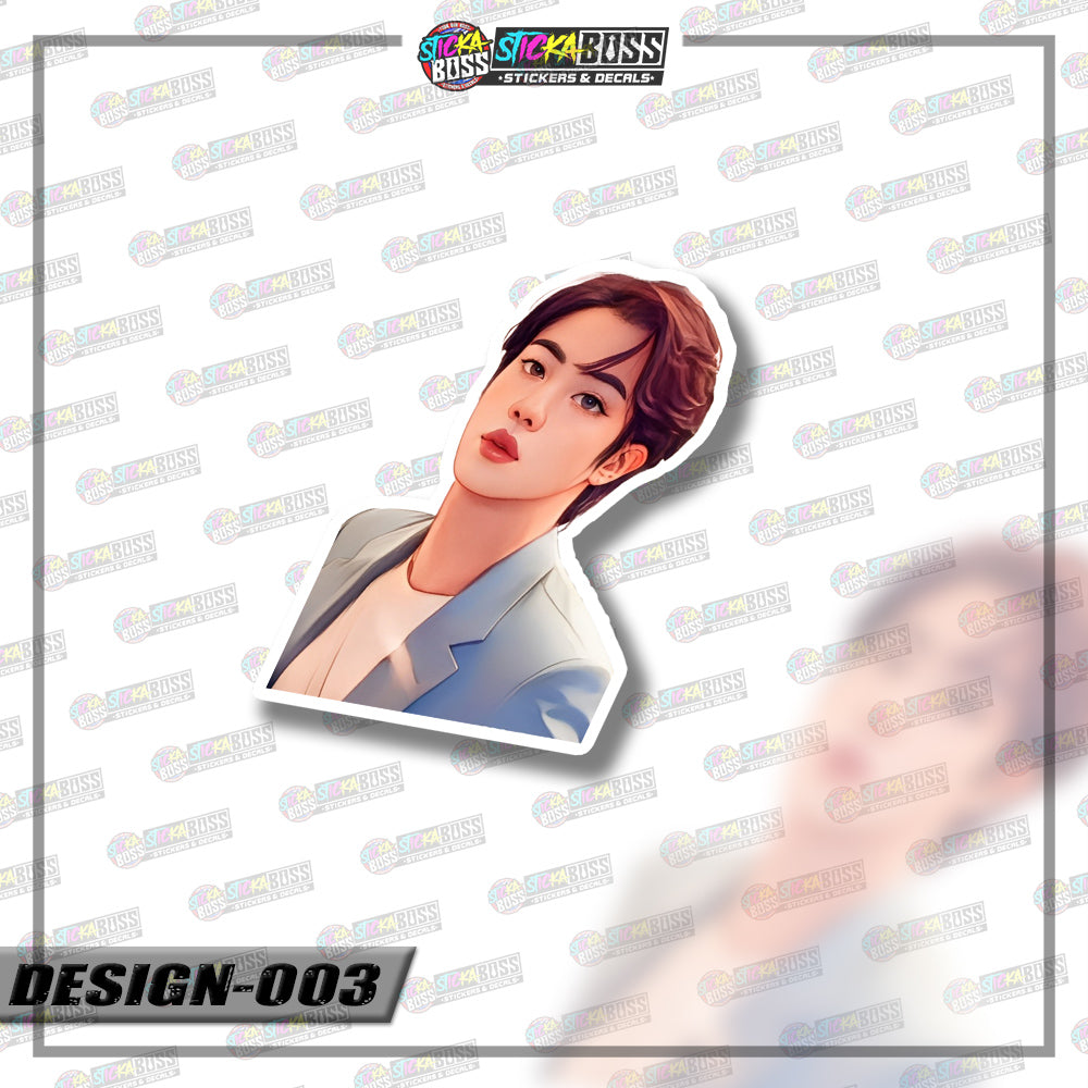 KPP-BTS | VINYL STICKER【VINYL PRINTED】( LAMINATED / WATERPROOF ) (Copy)