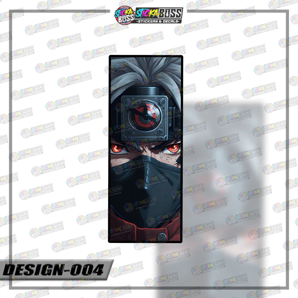 NARUTO | RECTANGLE SIZE VINYL STICKER 【VINYL PRINTED】( LAMINATED / WATERPROOF )
